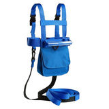 Maxbell Kids Ski and Snowboard Harness Trainer Ski Harness for Skating Winter Sports Blue