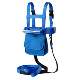 Maxbell Kids Ski and Snowboard Harness Trainer Ski Harness for Skating Winter Sports Blue