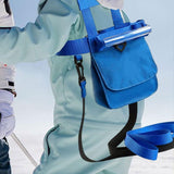 Maxbell Kids Ski and Snowboard Harness Trainer Ski Harness for Skating Winter Sports Blue