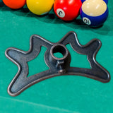 Maxbell Pool Billiard Cue Bridge Head Equipment Pool Cue Bridge for Games Party Home