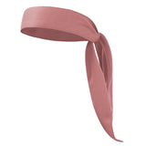 Maxbell Sweatband Hairband Moisture Wicking Head Tie for Tennis Working Out Athletic Pink