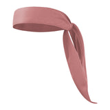 Maxbell Sweatband Hairband Moisture Wicking Head Tie for Tennis Working Out Athletic Pink