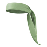 Maxbell Sweatband Hairband Moisture Wicking Head Tie for Tennis Working Out Athletic Green