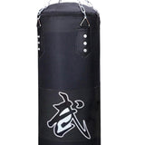 Maxbell Unfilled Bag Hand Guards Fillable Punching Bag for Home Gym Adults Taekwondo Black 120cm