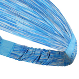 Maxbell Sports Headbands Anti Slip Elastic Sweatband for Soccer Exercise Working Out Blue