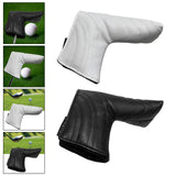 Maxbell Golf Club Cover Head Protector Soft Lining Waterproof Golf Putter Head Cover Black