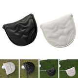 Maxbell Golf Head Cover Protective Gift Soft Travel Transport Golf Protective Sleeve Black