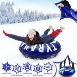 Maxbell Inflatable Snow Tube Thicken 36 inch Snow Toys Children Heavy Duty Snow Tube