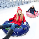 Maxbell Inflatable Snow Tube Thicken 36 inch Snow Toys Children Heavy Duty Snow Tube