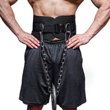 Maxbell Dip Belt with Chain Waist Support Gym Fitness Dipping Belt for Weightlifting Metal Buckle