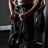 Maxbell Dip Belt with Chain Waist Support Gym Fitness Dipping Belt for Weightlifting Metal Buckle