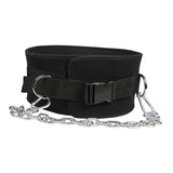 Maxbell Dip Belt with Chain Waist Support Gym Fitness Dipping Belt for Weightlifting Plastic Buckle