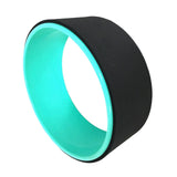 Maxbell Yoga Wheel Yoga Poses Auxiliary Exercise Muscle Wheel Soft Foam Yoga Roller Black