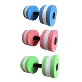 Maxbell Aquatic Dumbbell Hand Bar Water Aerobics Workouts Aquatic Exercise Dumbbells Blue