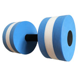 Maxbell Aquatic Dumbbell Hand Bar Water Aerobics Workouts Aquatic Exercise Dumbbells Blue