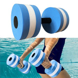 Maxbell Aquatic Dumbbell Hand Bar Water Aerobics Workouts Aquatic Exercise Dumbbells Blue