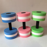 Maxbell Aquatic Dumbbell Hand Bar Water Aerobics Workouts Aquatic Exercise Dumbbells Green