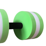 Maxbell Aquatic Dumbbell Hand Bar Water Aerobics Workouts Aquatic Exercise Dumbbells Green