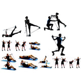 Maxbell Pilates Bar Kit Fitness Equipment Fitness Stick Bar for Yoga Pilates Workout