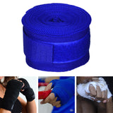 Maxbell Boxing Hand Wraps Adults Kids Wrist Wraps for Taekwondo Muay Thai Kickboxing Blue