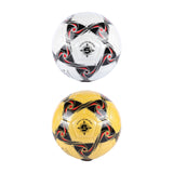 Maxbell Soccer Ball PU Premium Futsal Football Ball for Girls Boys Child Kids Adults white