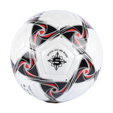 Maxbell Soccer Ball PU Premium Futsal Football Ball for Girls Boys Child Kids Adults white