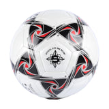 Maxbell Soccer Ball PU Premium Futsal Football Ball for Girls Boys Child Kids Adults white