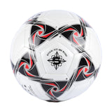 Maxbell Soccer Ball PU Premium Futsal Football Ball for Girls Boys Child Kids Adults white