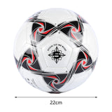 Maxbell Soccer Ball PU Premium Futsal Football Ball for Girls Boys Child Kids Adults white