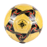 Maxbell Soccer Ball PU Premium Futsal Football Ball for Girls Boys Child Kids Adults yellow