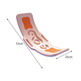 Maxbell Balance Board Kids Toys Balancing Fun Workout Board Children Balance Trainer Orange