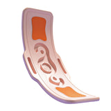 Maxbell Balance Board Kids Toys Balancing Fun Workout Board Children Balance Trainer Orange