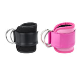 Maxbell Ankle Strap Workout Leg Strap for Leg Strength Training Fitness Hip Exercise Pink