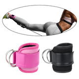 Maxbell Ankle Strap Workout Leg Strap for Leg Strength Training Fitness Hip Exercise Pink