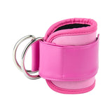 Maxbell Ankle Strap Workout Leg Strap for Leg Strength Training Fitness Hip Exercise Pink