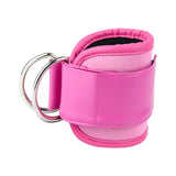 Maxbell Ankle Strap Workout Leg Strap for Leg Strength Training Fitness Hip Exercise Pink