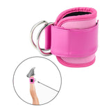 Maxbell Ankle Strap Workout Leg Strap for Leg Strength Training Fitness Hip Exercise Pink