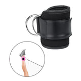 Maxbell Ankle Strap Workout Leg Strap for Leg Strength Training Fitness Hip Exercise Black