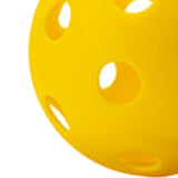 Maxbell Indoor Pickleball Balls 26 Holes Hard Hollow Ball for Pickleball Accessories Yellow 6pcs