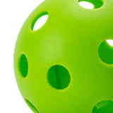 Maxbell Indoor Pickleball Balls 26 Holes Hard Hollow Ball for Pickleball Accessories Green 6pcs