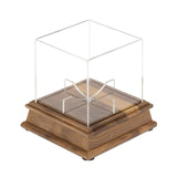 Maxbell Baseball Display Case for Autographed Balls Acrylic Cube Square Baseball Box