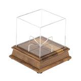 Maxbell Baseball Display Case for Autographed Balls Acrylic Cube Square Baseball Box