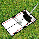 Maxbell Golf Putting Alignment Mirror Golf Putting Practice for Backyard Home Office