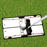 Maxbell Golf Putting Alignment Mirror Golf Putting Practice for Backyard Home Office