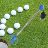 Maxbell Golf Ball Retriever Golf Ball Pick up Tools for Golf Training Golf Accessory Blue