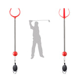 Maxbell Golf Ball Retriever Golf Ball Pick up Tools for Golf Training Golf Accessory Red