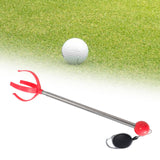 Maxbell Golf Ball Retriever Golf Ball Pick up Tools for Golf Training Golf Accessory Red