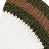 Maxbell 3Pcs Golf Wood Headcovers Anti Slip Adults Knitting Pom Pom Golf Accessories Khaki