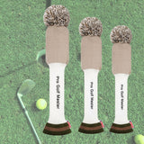 Maxbell 3Pcs Golf Wood Headcovers Anti Slip Adults Knitting Pom Pom Golf Accessories Khaki