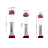 Maxbell 3Pcs Golf Wood Headcovers Anti Slip Adults Knitting Pom Pom Golf Accessories White Red